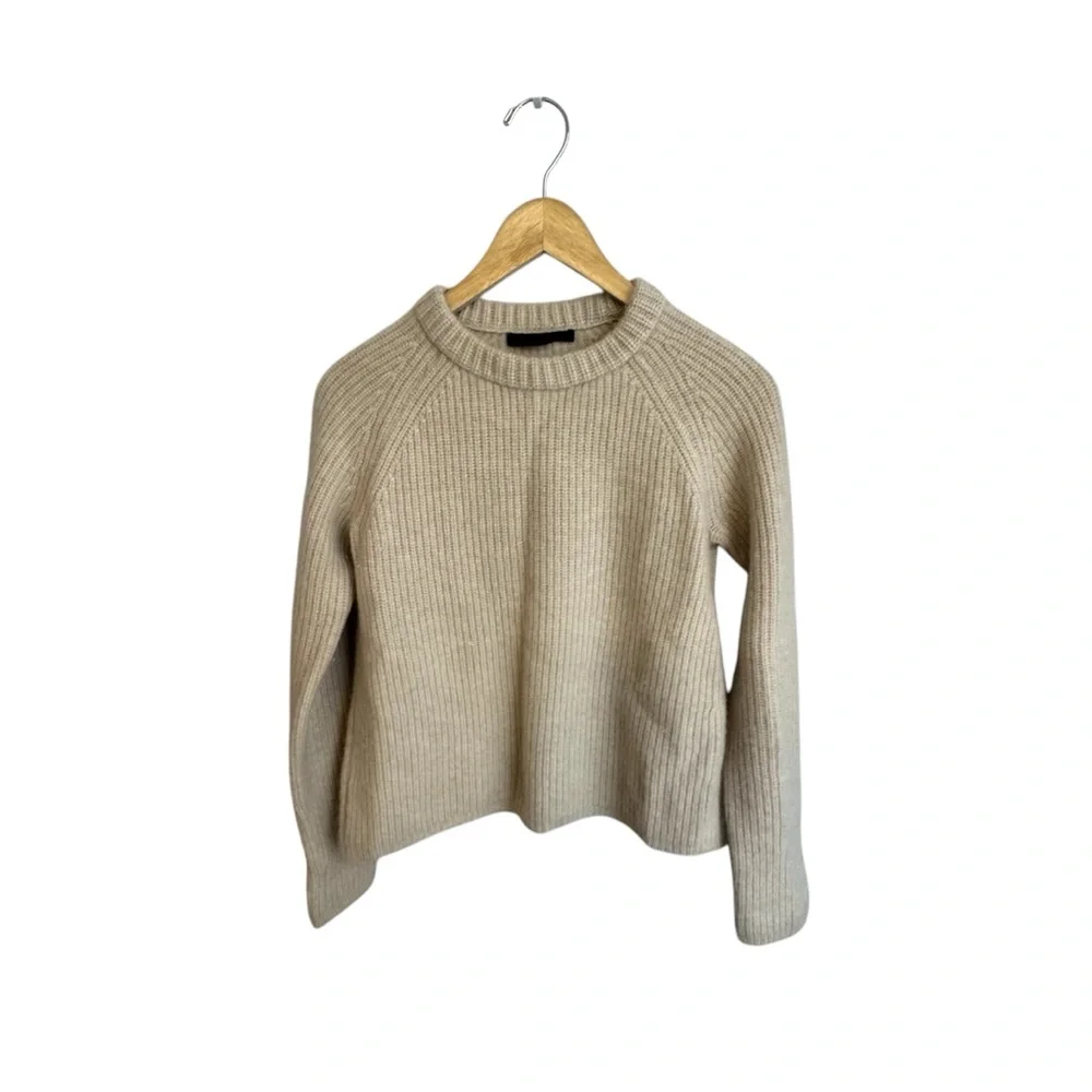 Jenni Kayne Beige Fisherman’s Sweater - Picture 2 of 4